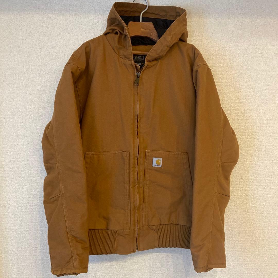 【Mサイズ】カーハート ジャケット Loose Fit Washed Duck