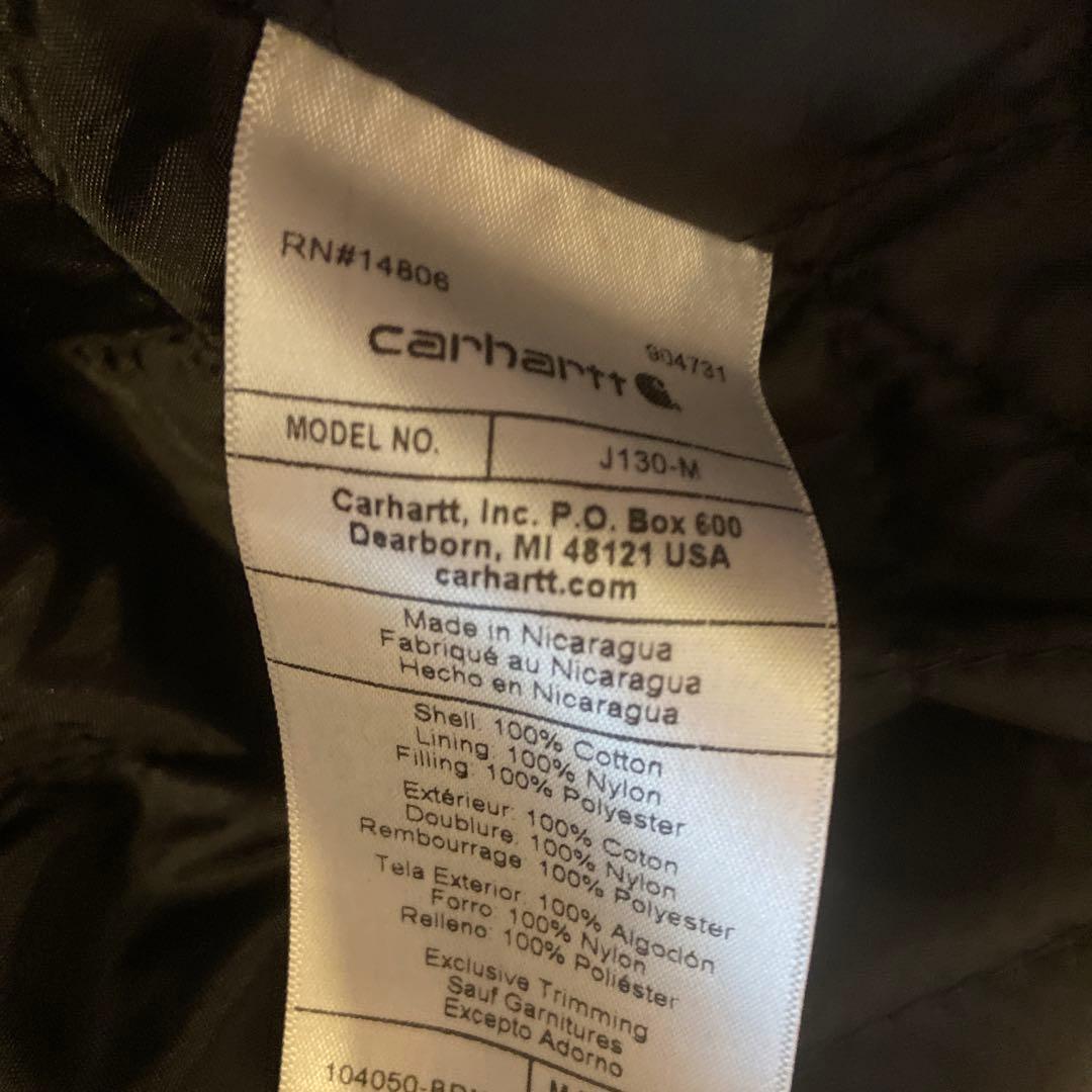 【Mサイズ】カーハート ジャケット Loose Fit Washed Duck