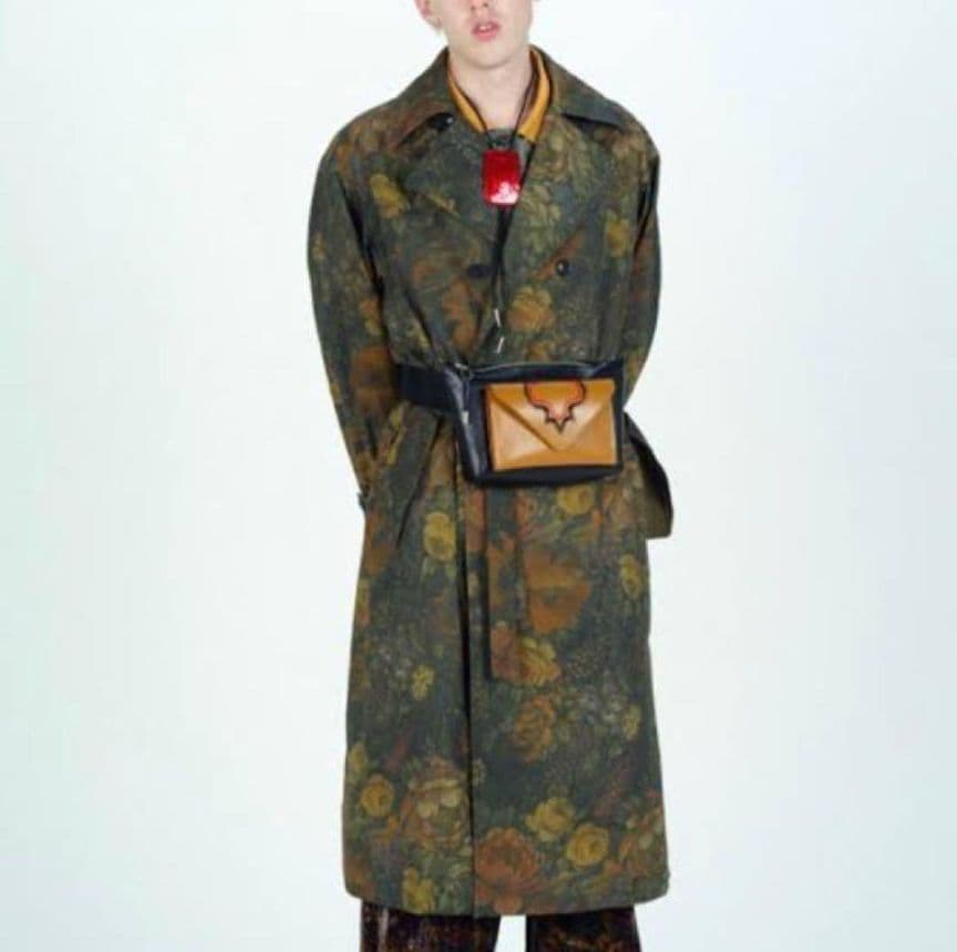 Toga Virilis 19awトレンチコート 花柄