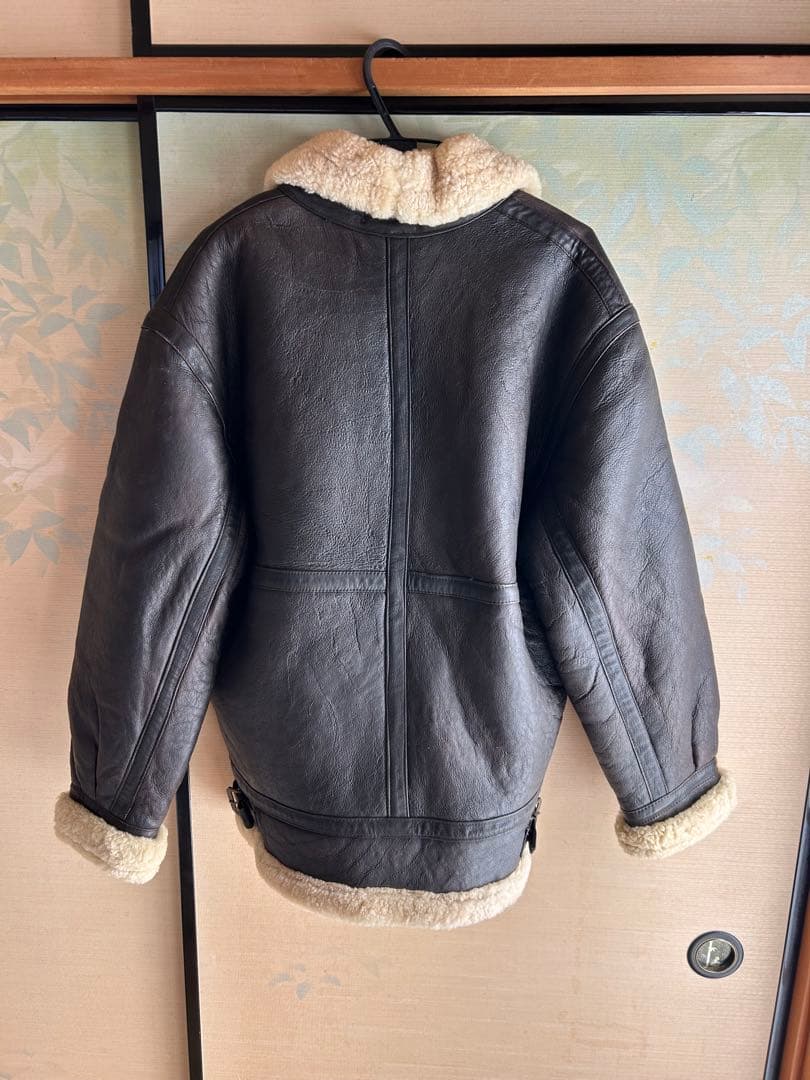 ムートンボア ダークブラウンボアジャケット