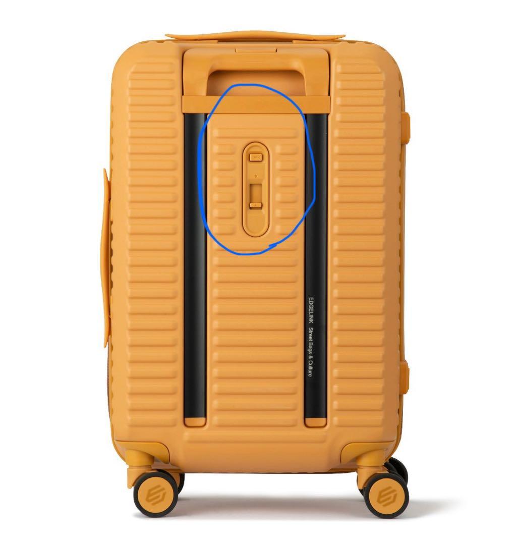 EDGELINKエッジリンクACEエーススーツケースMサイズ52Lオレンジ