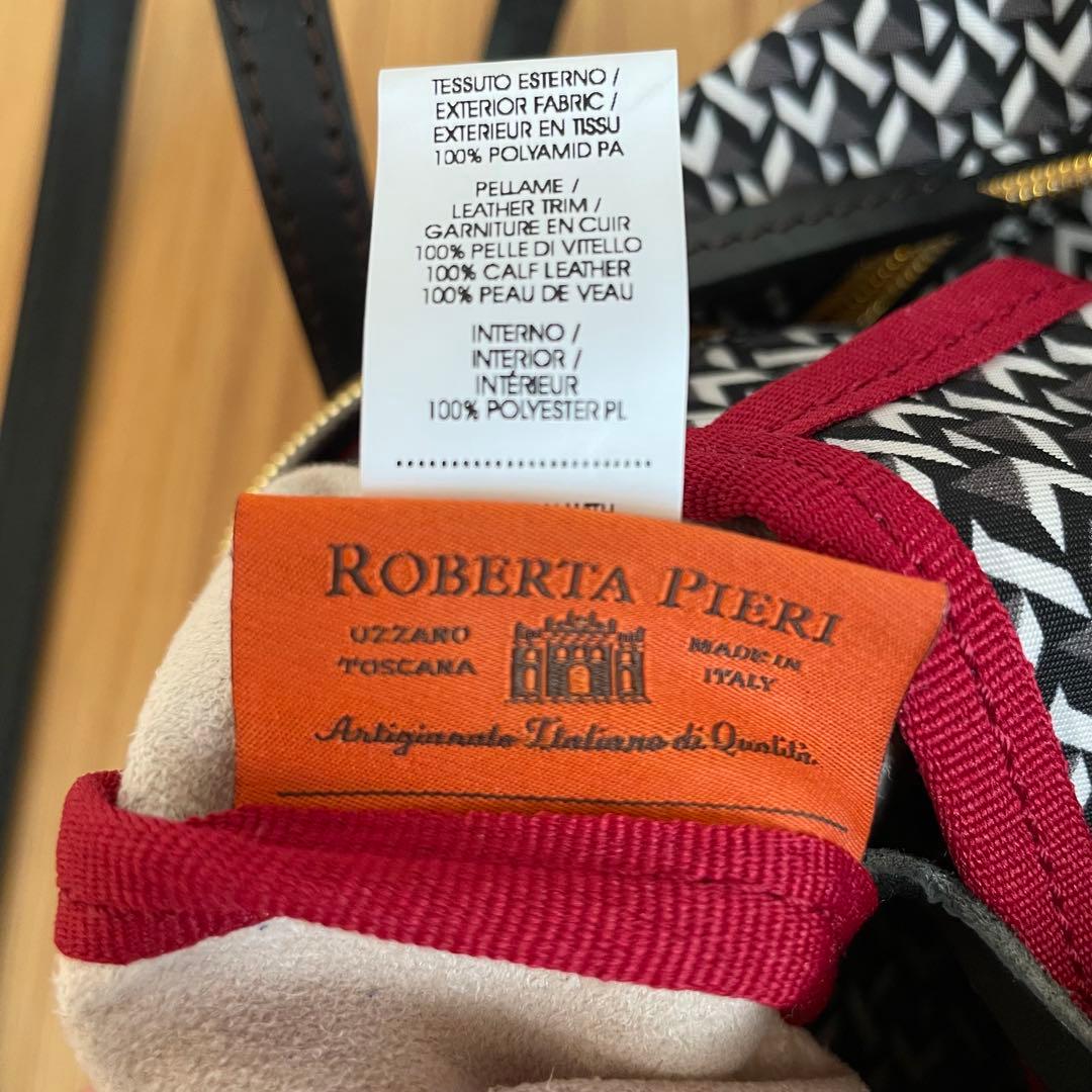 ROBERTA PIERI ロベルタピエリタタミ 2wayトートバッグ ブラック