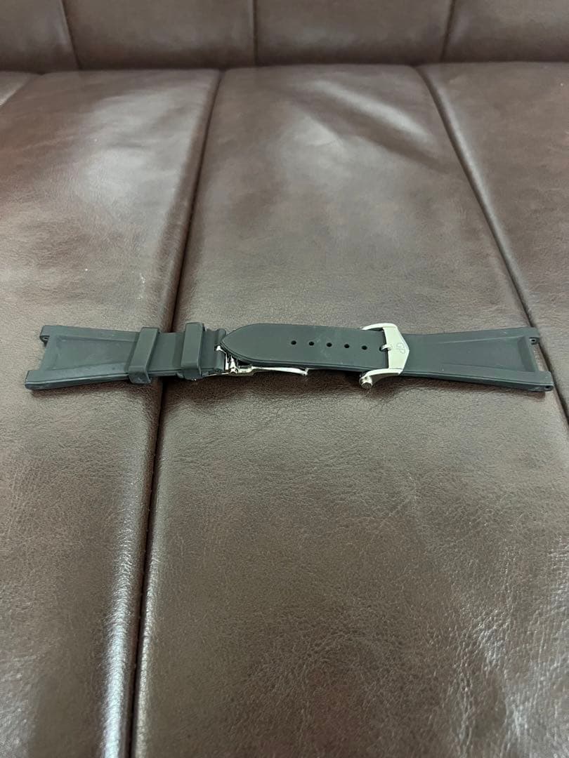 ジラールペルゴ　GP ラバーベルト ブラック　dバックル