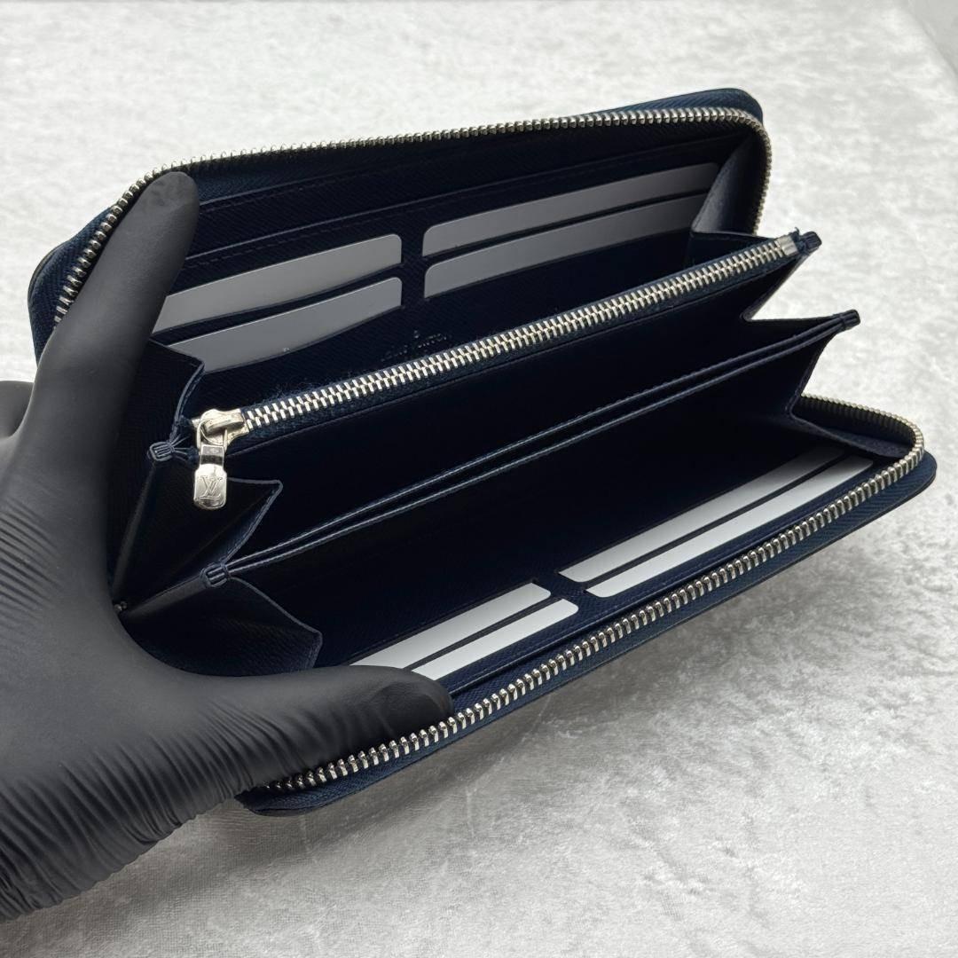 ルイヴィトン エピ ジッピーウォレット アンディゴブルー 財布
