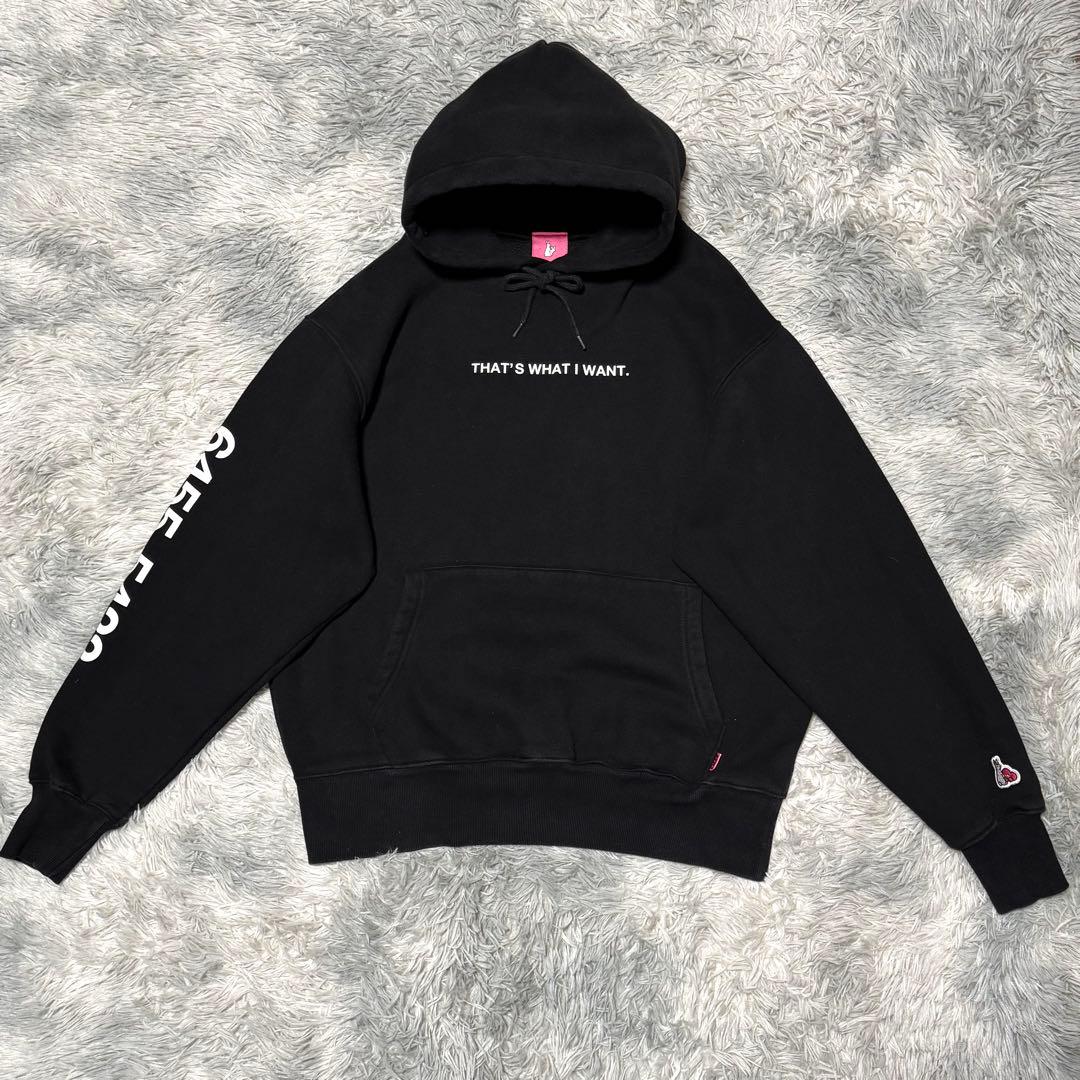 【超希少デザイン】FR2 梅限定 パーカー バックビッグプリント 頭狂色情兎