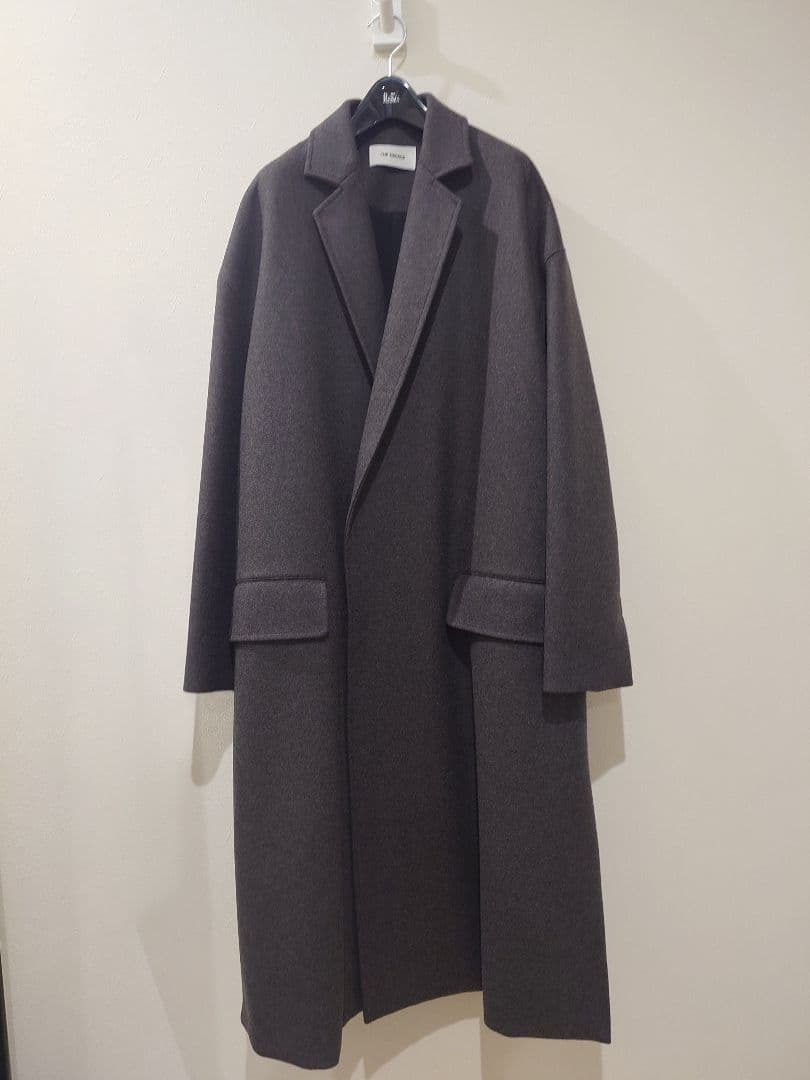 24AW THE RERACS 定番ルーズチェスターコート リラクス 美品