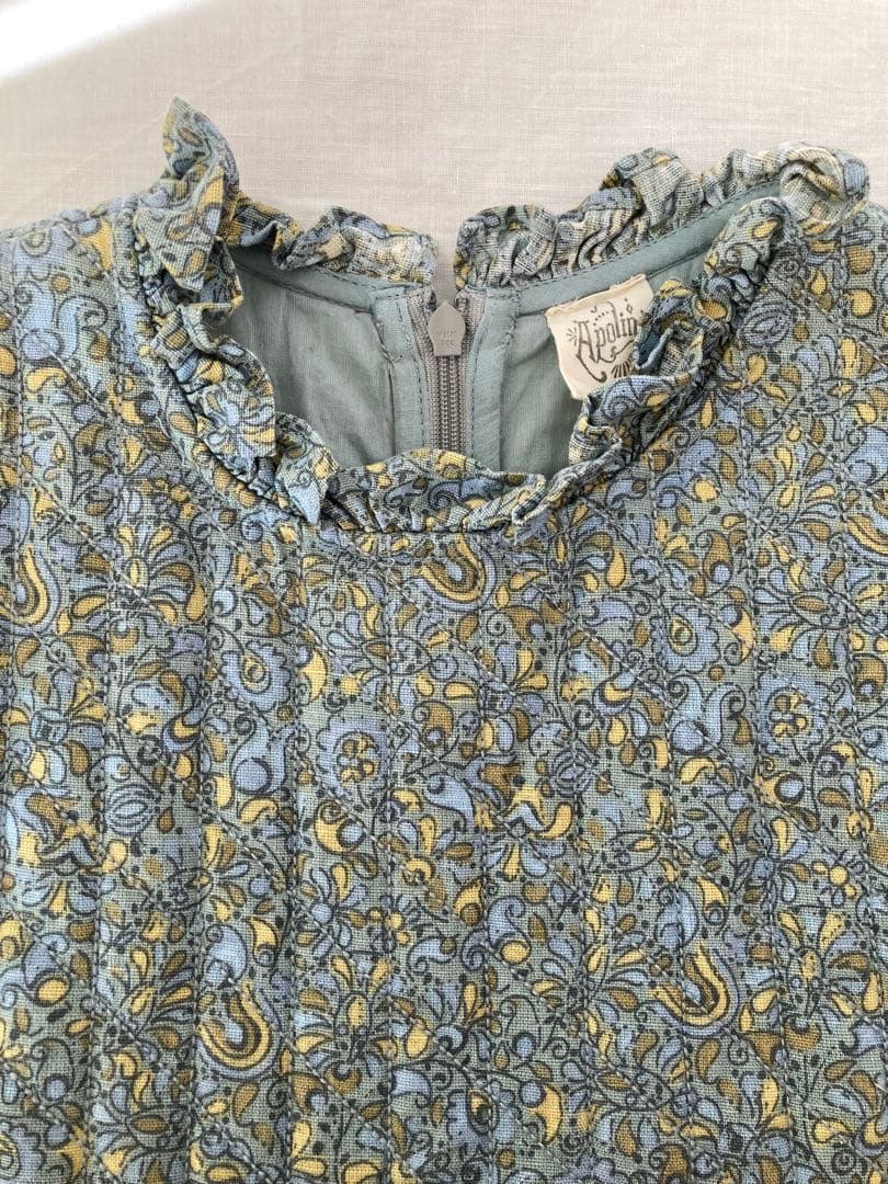 Apolina(アポリナ) キルティングワンピース　7-9y