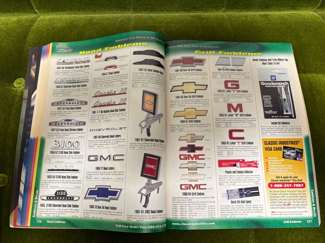 ★ シボレー & GMC トラック カタログ c10 3100 サバーバン k5