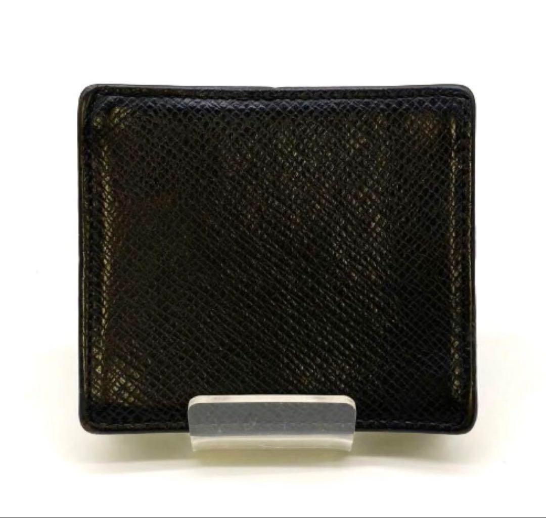 【美品】ルイヴィトン　タイガ　ポルトモネ　ボワット　ケース　ブラック