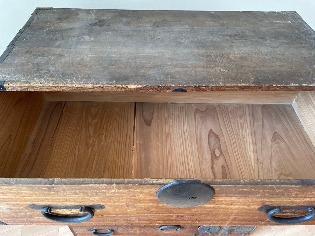 時代箪笥　アンティーク　和箪笥　丸金具　桐箪笥　古家具　骨董