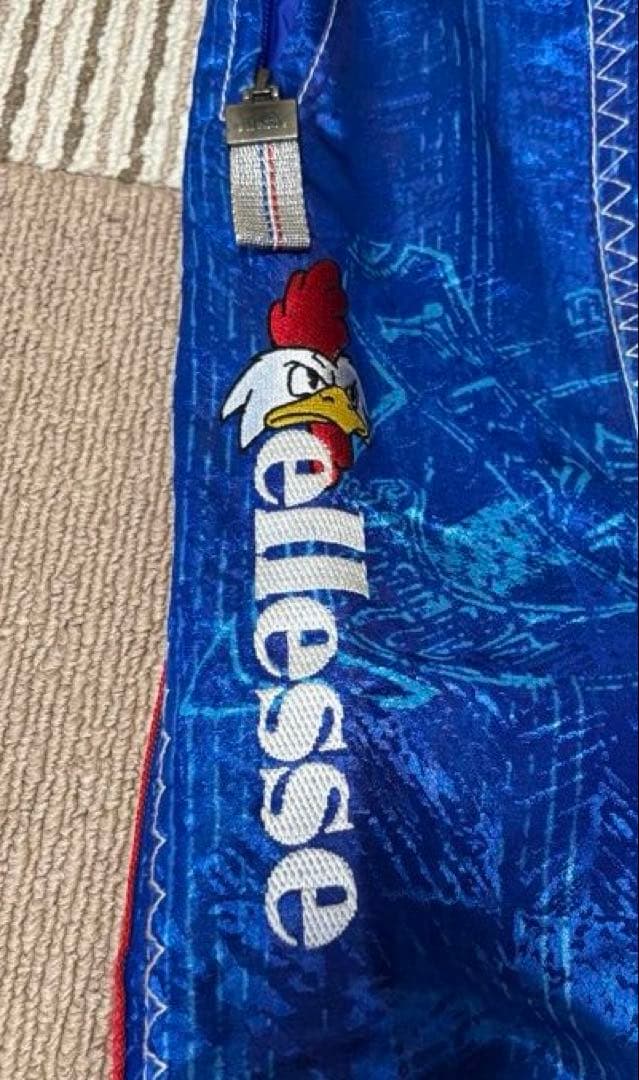 ellesse スキーウェア シルバー/ブルー