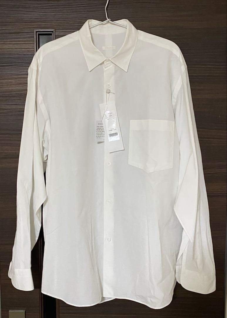 【新品未使用】COMOLI 2025AW コモリシャツ 白 サイズ2