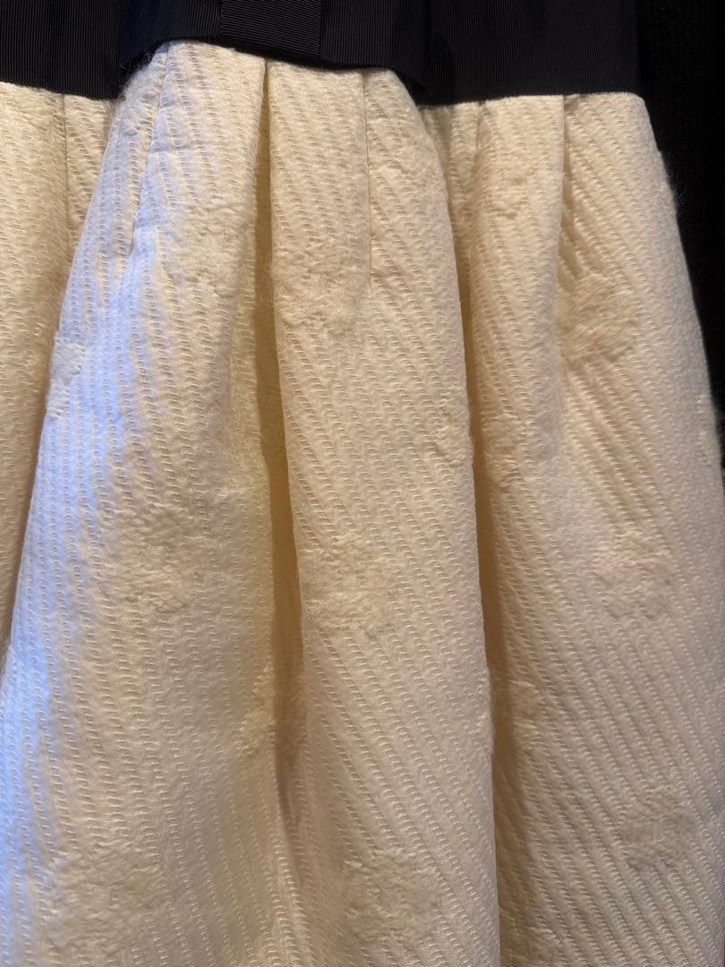 M'S GRACY ワンピース 38 ブラック&ホワイト