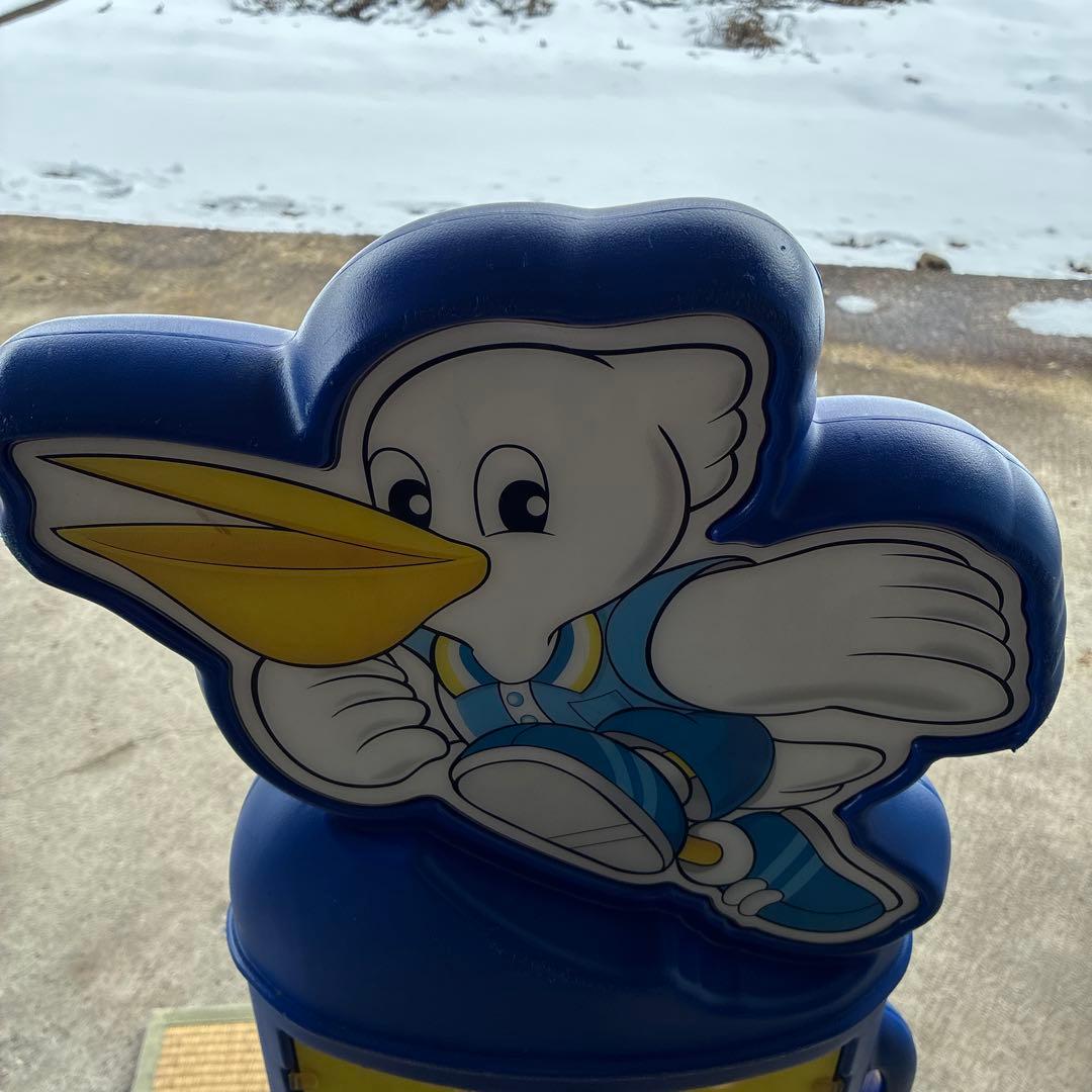 超希少　ペリカン便　看板　日本通運　レトロ　鑑賞　日通