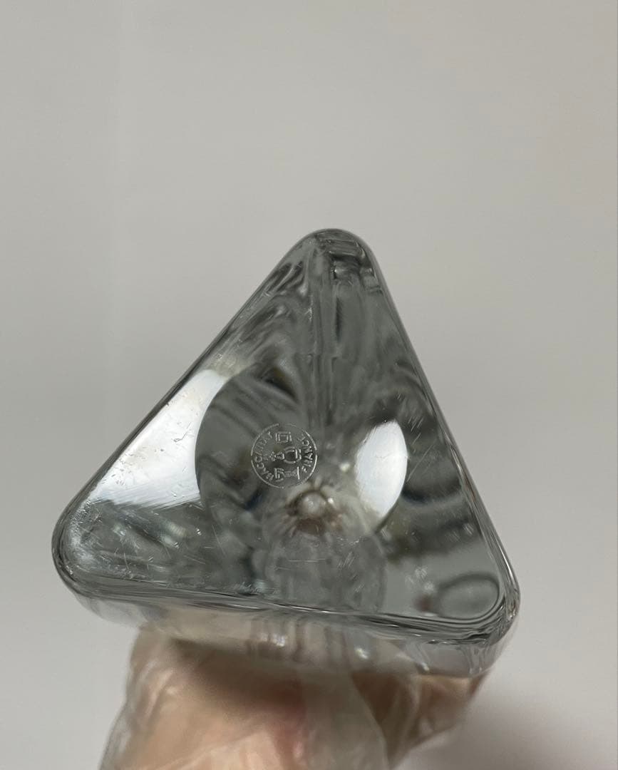 Baccarat バカラ ローズ フラワーベース一輪挿し　箱付