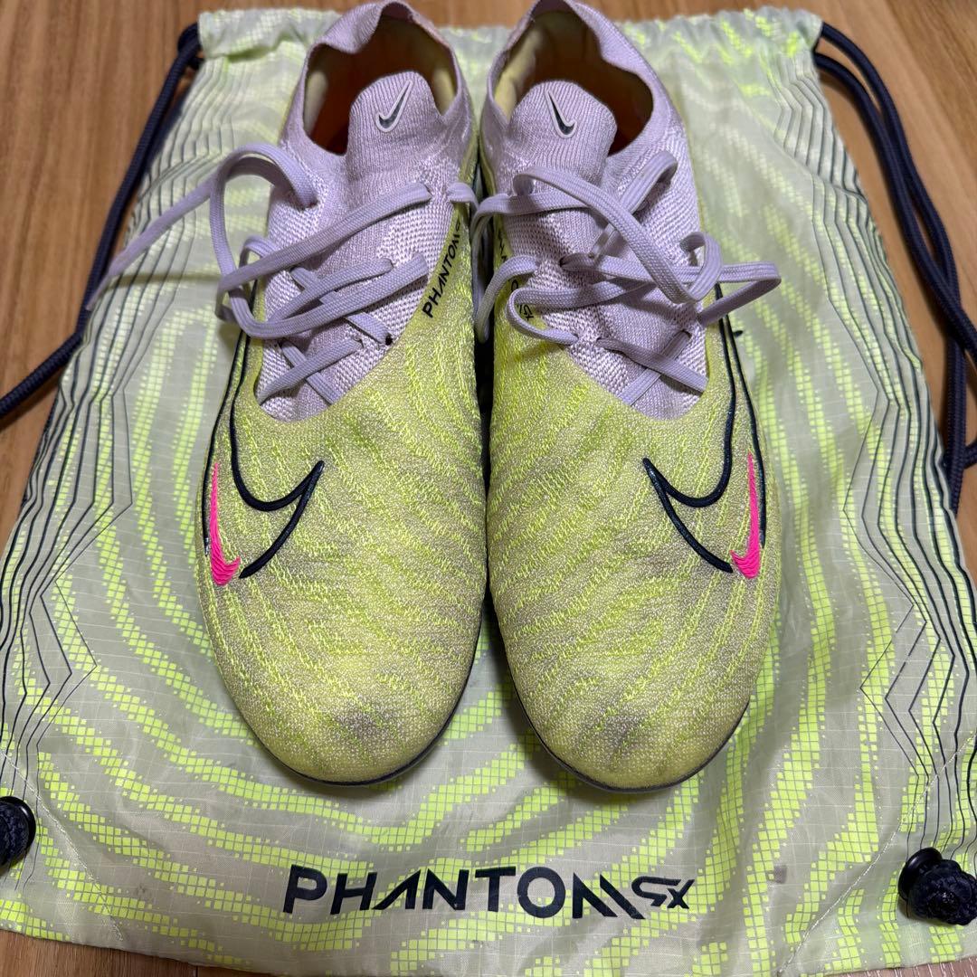 Nike Phantom GX サッカーシューズ イエロー/ピンク