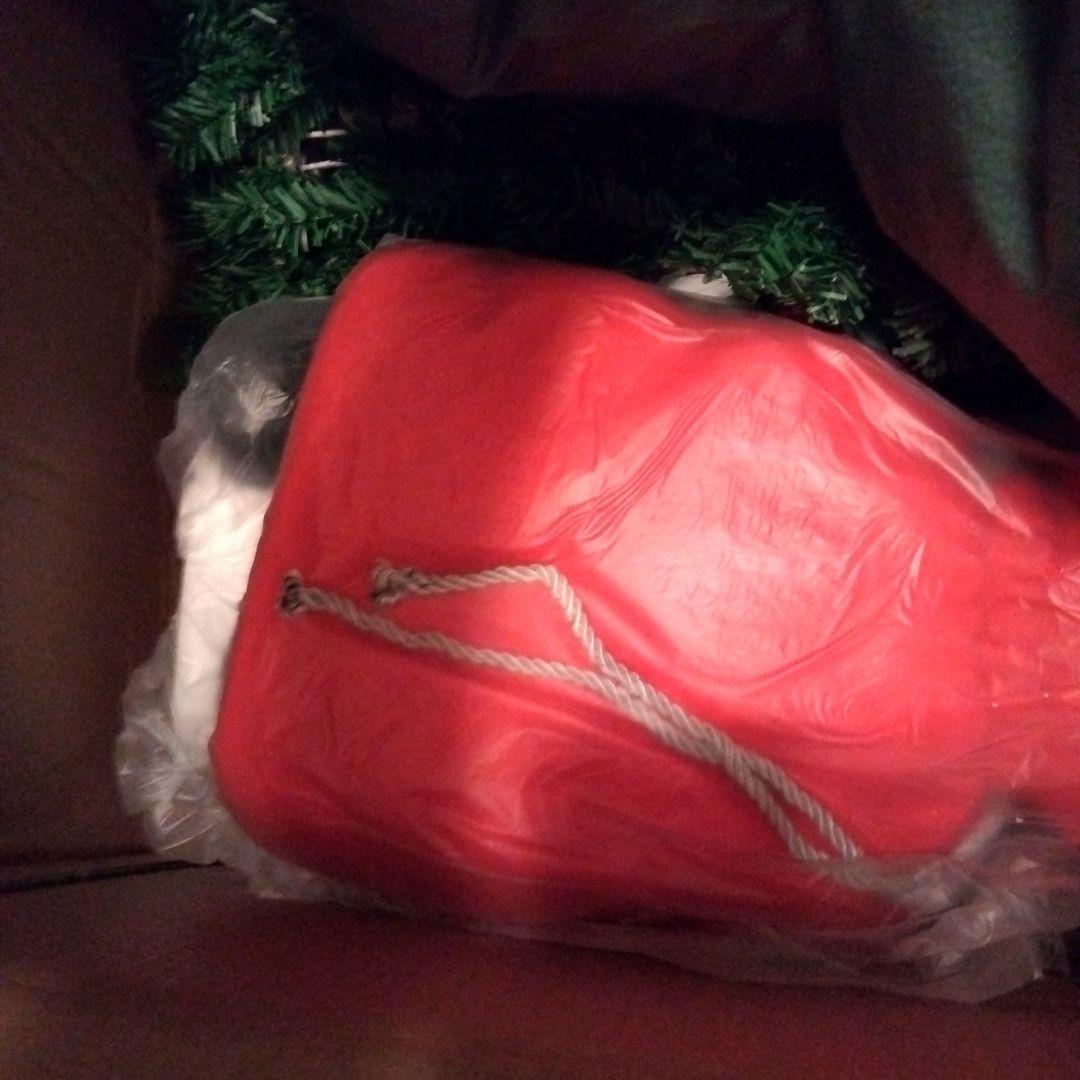 【新品】クリスマスツリー170cm　音楽と雪の降る演出　未使用　箱潰れ有