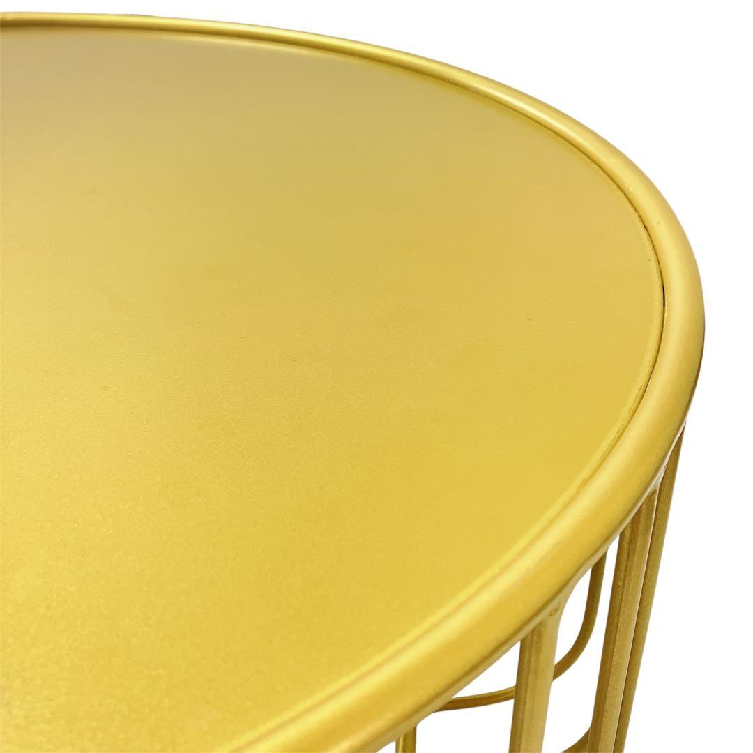 オシャレなコーヒーテーブル♡欧州♡ゴールド♡かぼちゃ型♡ステンレス・スチール