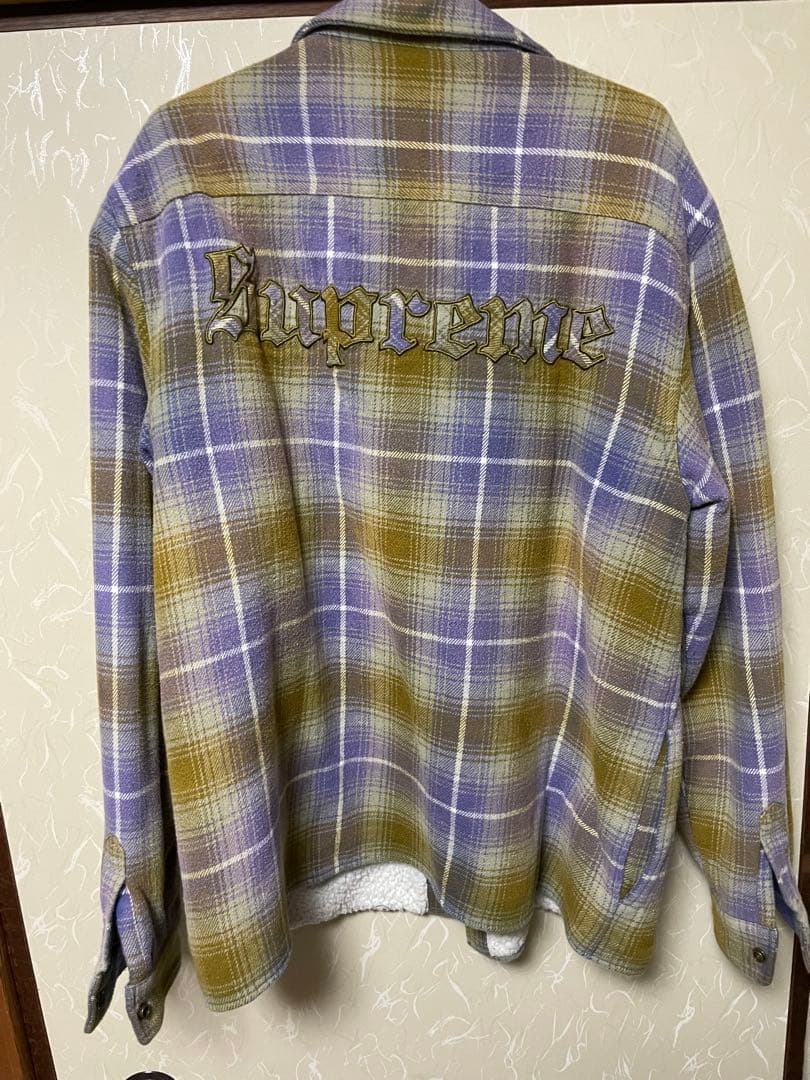 ジャケット・アウター Supreme 22AW ShearlingLined FlannelSHIRT