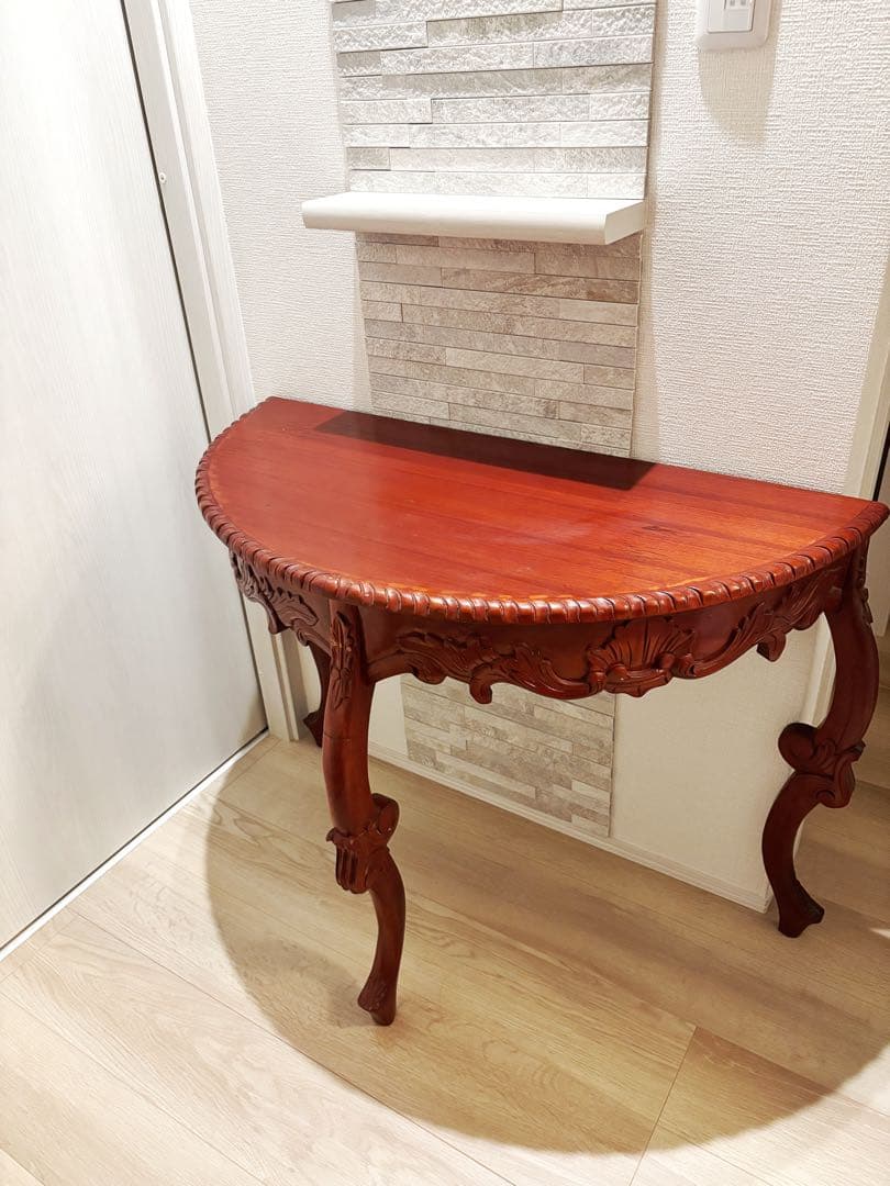 アンティーク コンソール サイドテーブル 猫脚 イタリア