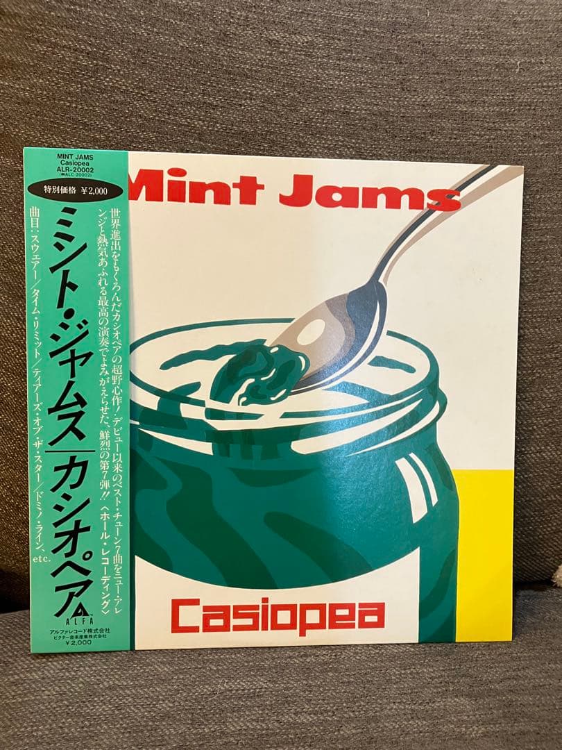カシオペア　ミントジャムス　レコード