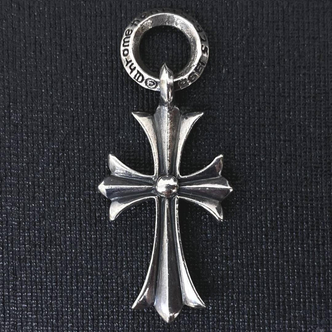 CHROME HEARTS シルバー 925 タイニー CH クロス チャーム
