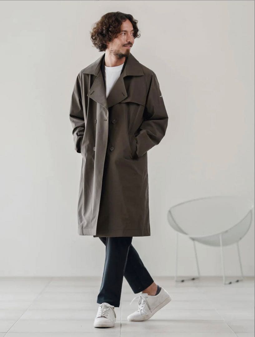 新品コールアンドレスポンス　トレンチコート撥水