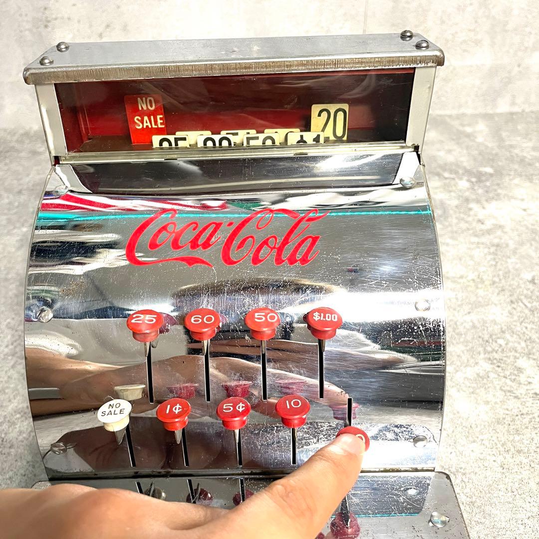【激渋 50s vintage Coca-Cola トイ レジスター 美品】