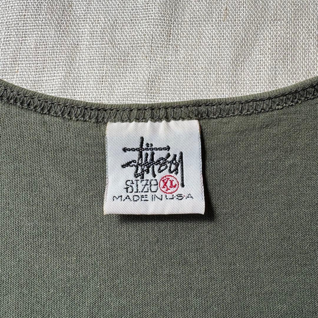 90s USA製 白タグ OLD STUSSY ステューシー タンクトップ XL