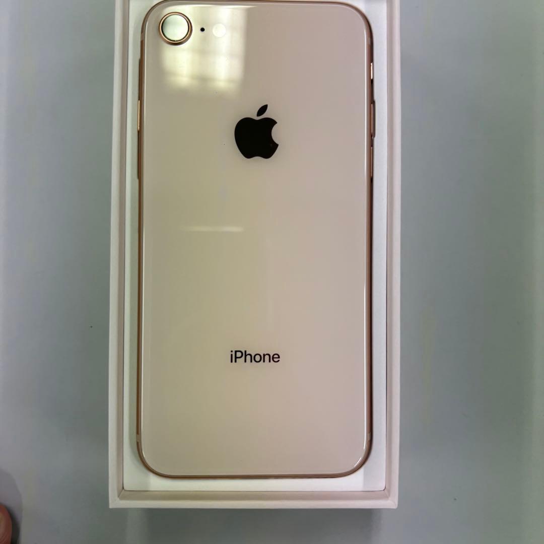【外装美品】iPhone8 64GB SIMフリー ゴールド