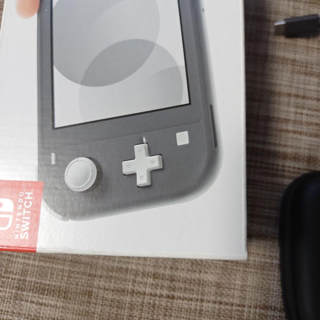 Nintendo Switch Lite グレー 本体 充電器 　スイッチライト