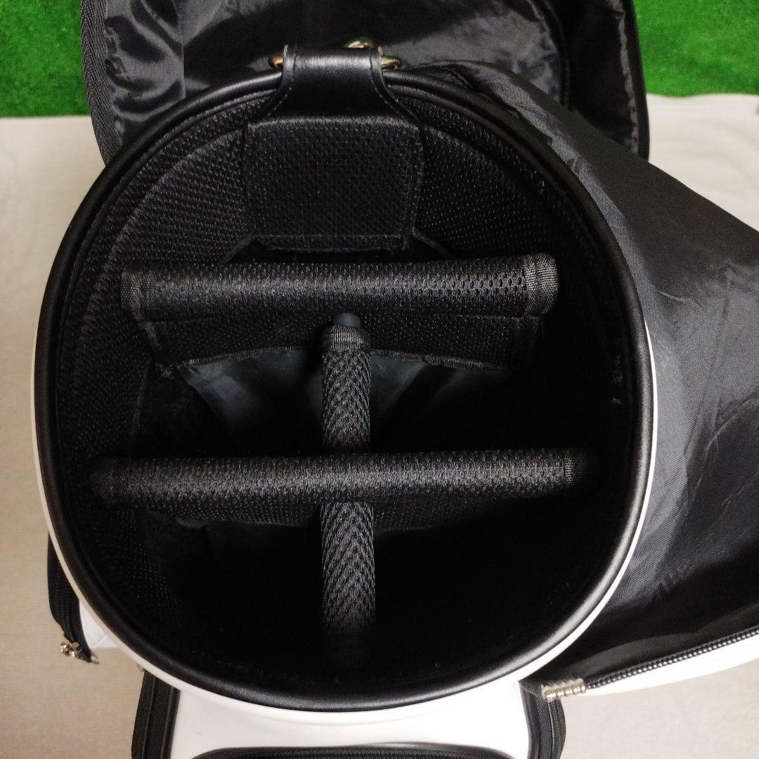 PGM GOLF キャディバッグ ホワイト キャスター付き