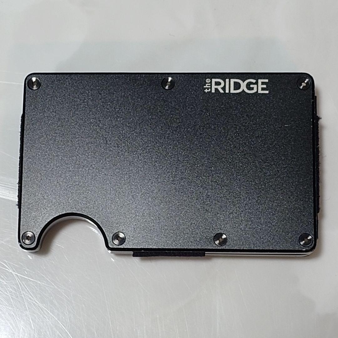 the RIDGE ブラック マネークリップ　中古