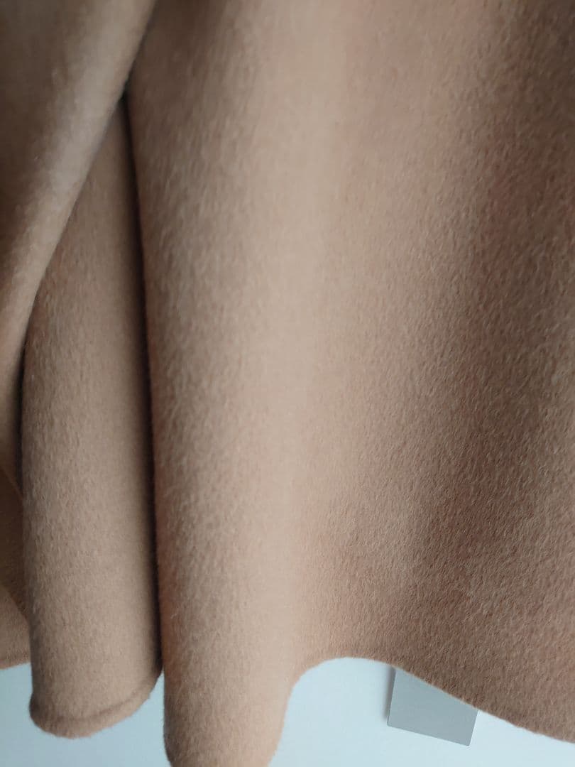 icb 今季　WoolRever スタンドカラージレ　 キャメル