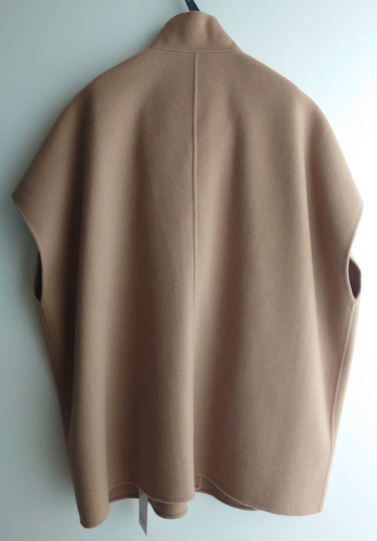 icb 今季　WoolRever スタンドカラージレ　 キャメル