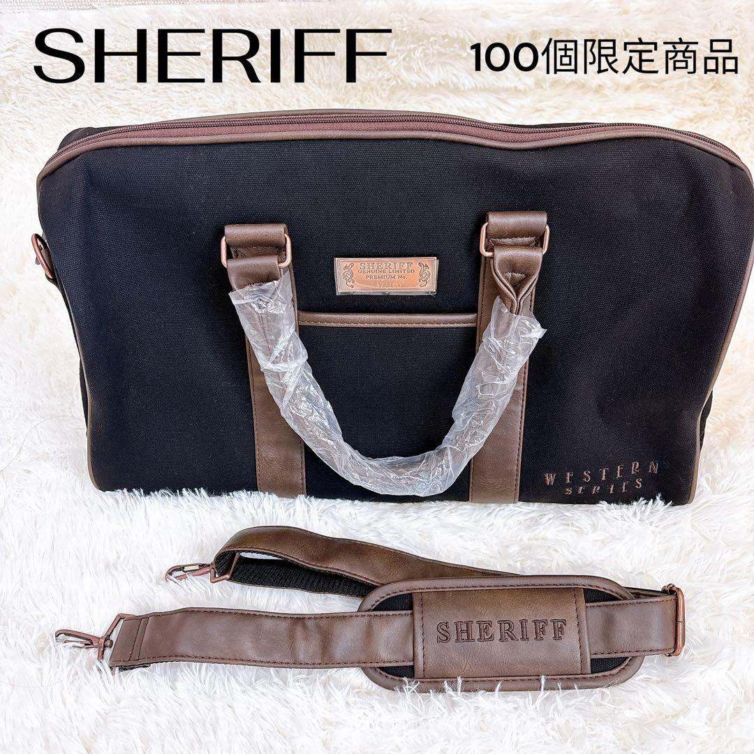 【未使用品】SHERRIF ゴルフバッグ キャンバス 100個限定 シリアルNo