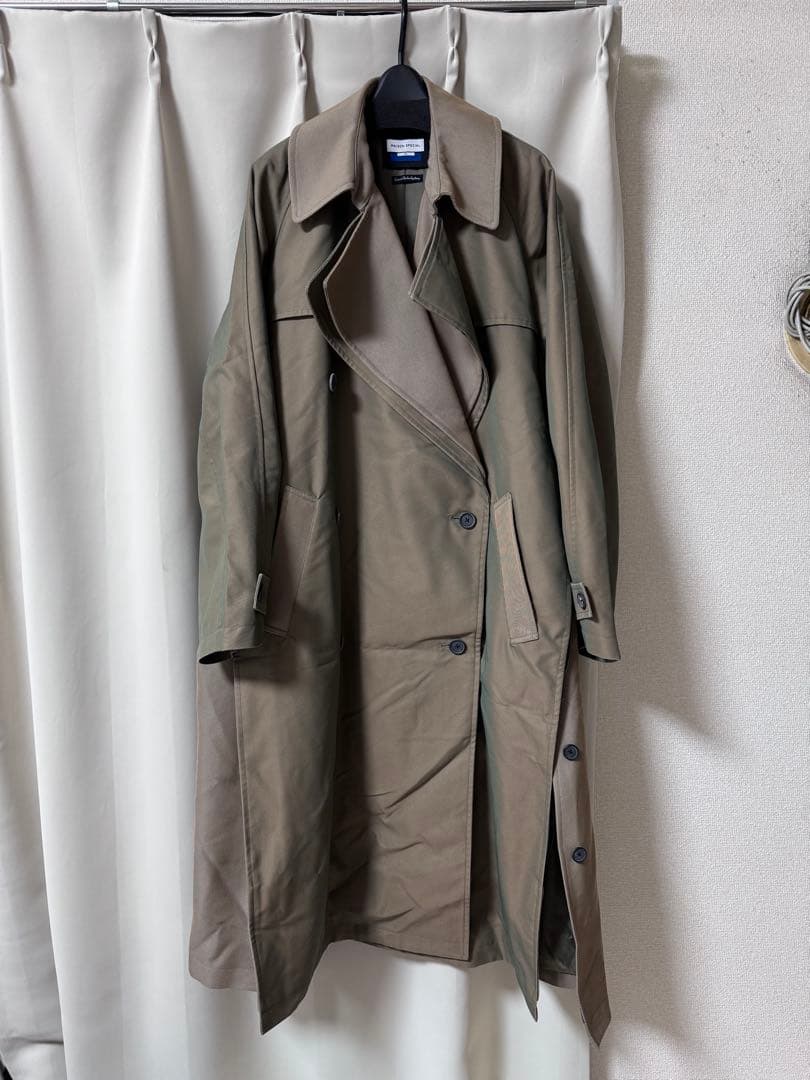 MAISON SPECIALメゾンスペシャル　トレンチコート 01 ベージュ