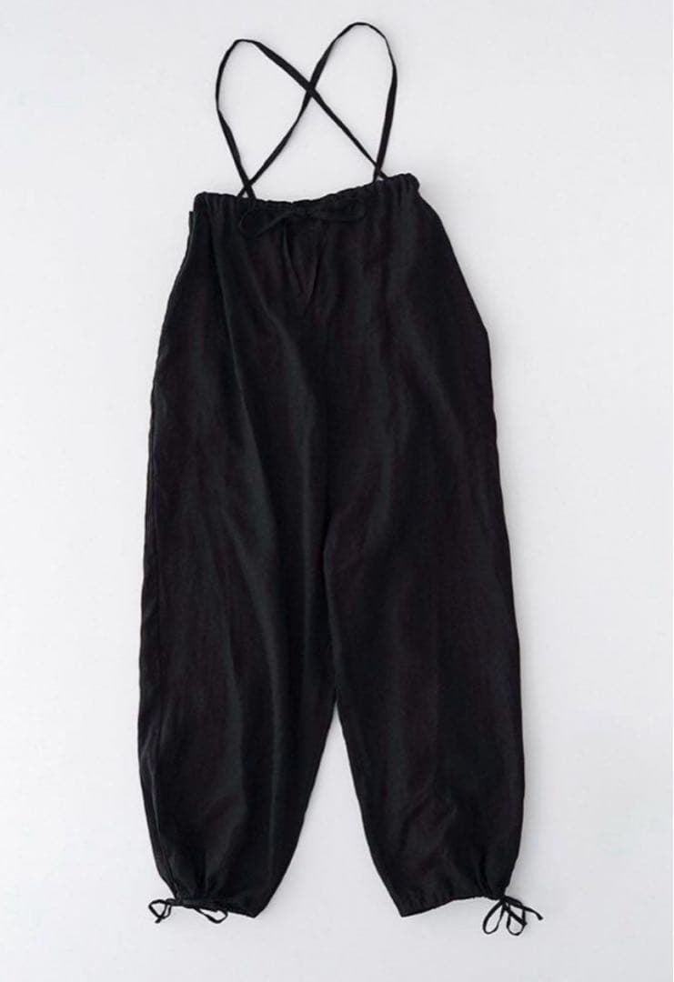 ネストローブ　リネンバルーンサロペット　nest robe