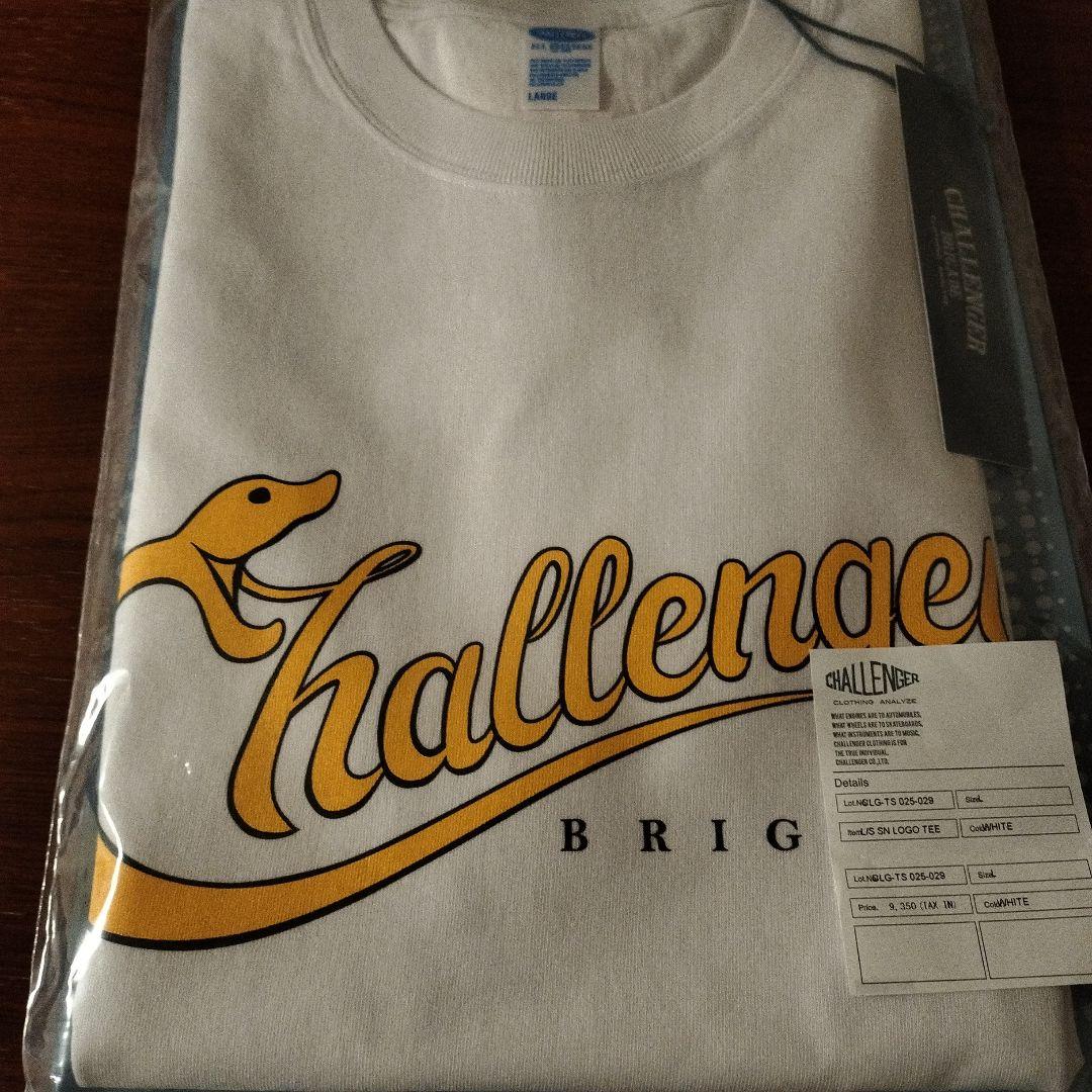 トップス WHITE CHALLENGER L/S TEE
