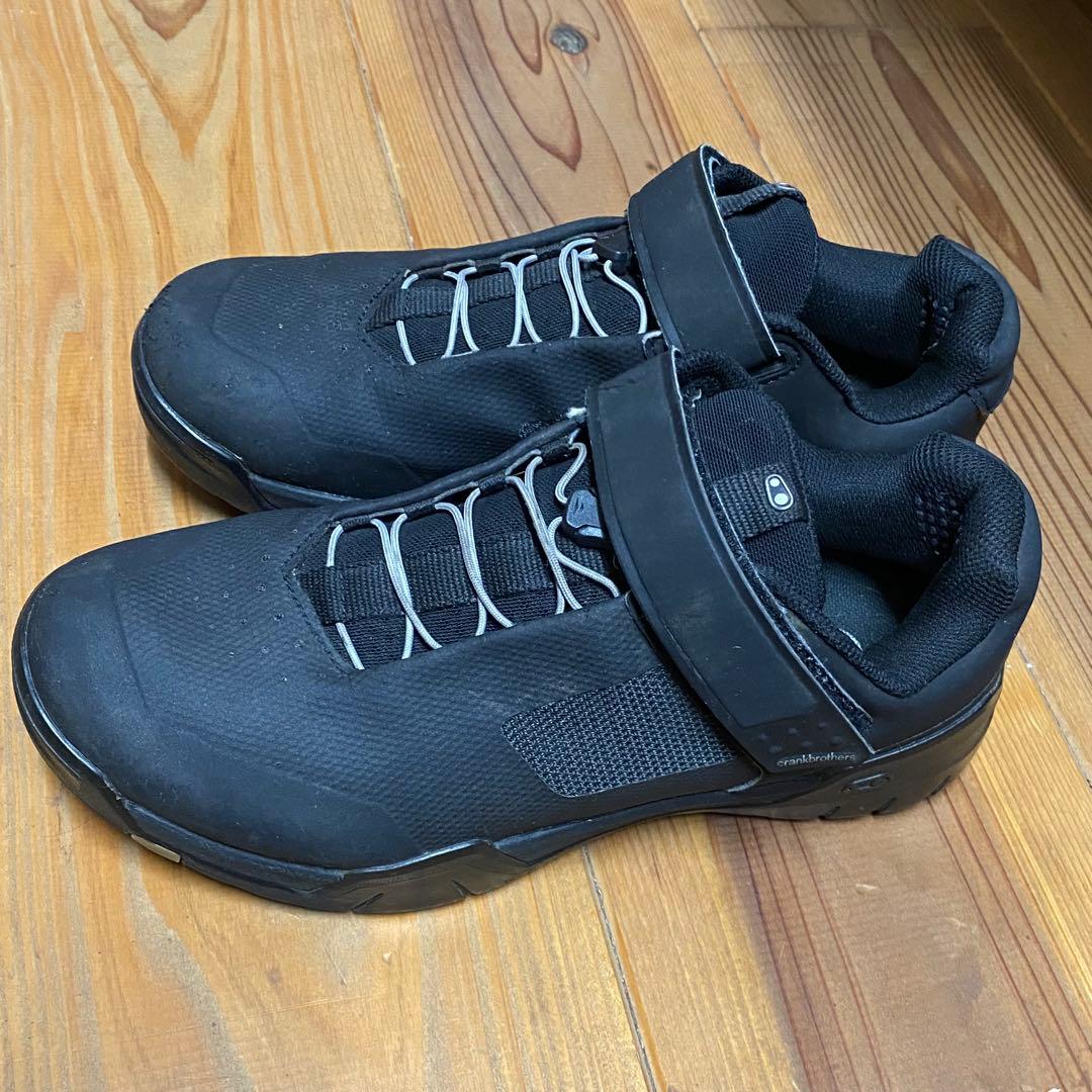 値下げ 良好USED CRANK BROTHERSビンディングシューズ BLK