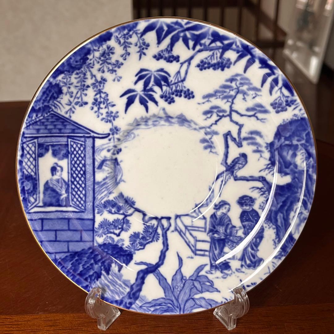 【希少品】英国アンティーク　ロイヤルクラウンダービー★ミカド★トリオ