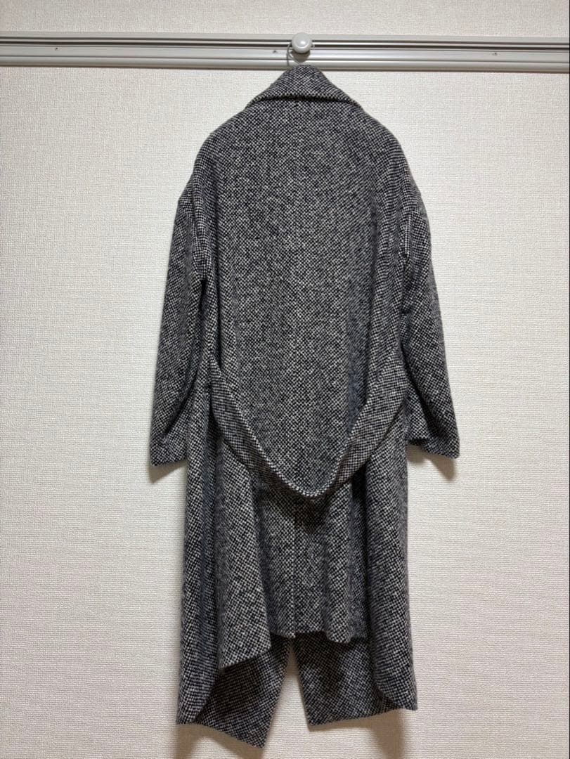 DAMA collection ロングコート　グレー　カシミヤ