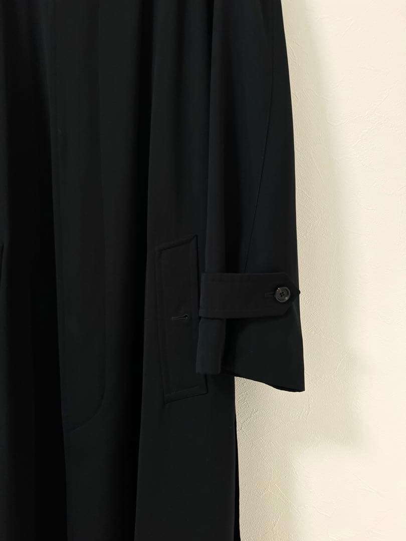 バーバリーロンドン　ステンカラーロングコート裏地ライナー付き