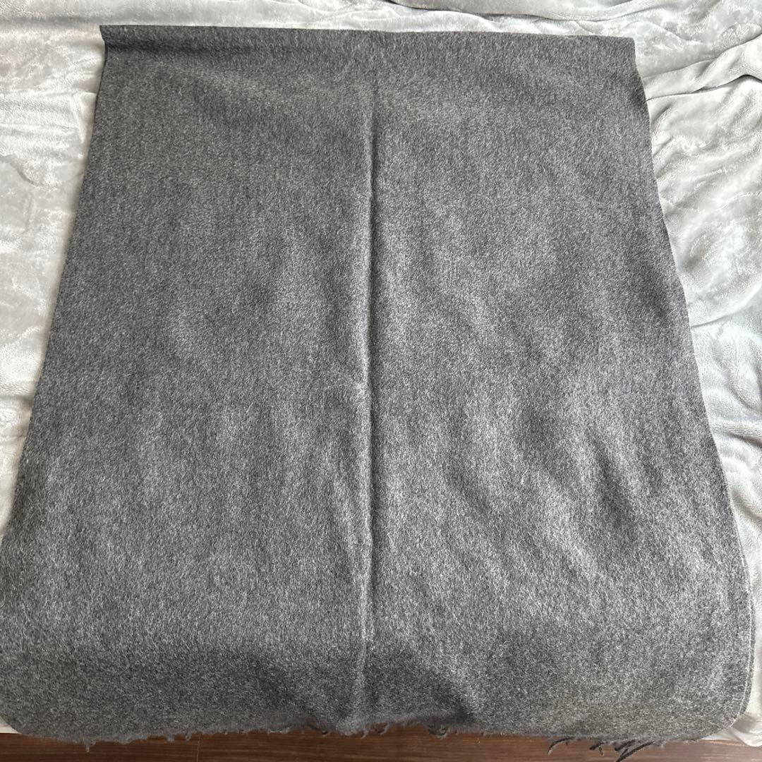 EDWARDBROWN 【オンライン限定】 カシミヤストール ダークグレー