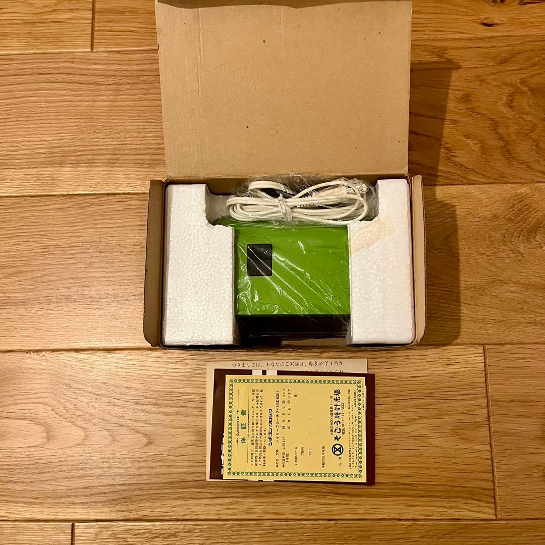 【CITIZEN】 パタパタ時計 ハイリーフ・カーチス　昭和レトロ　5RD025