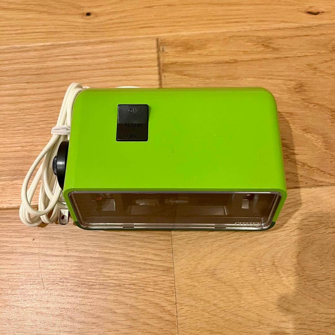 【CITIZEN】 パタパタ時計 ハイリーフ・カーチス　昭和レトロ　5RD025