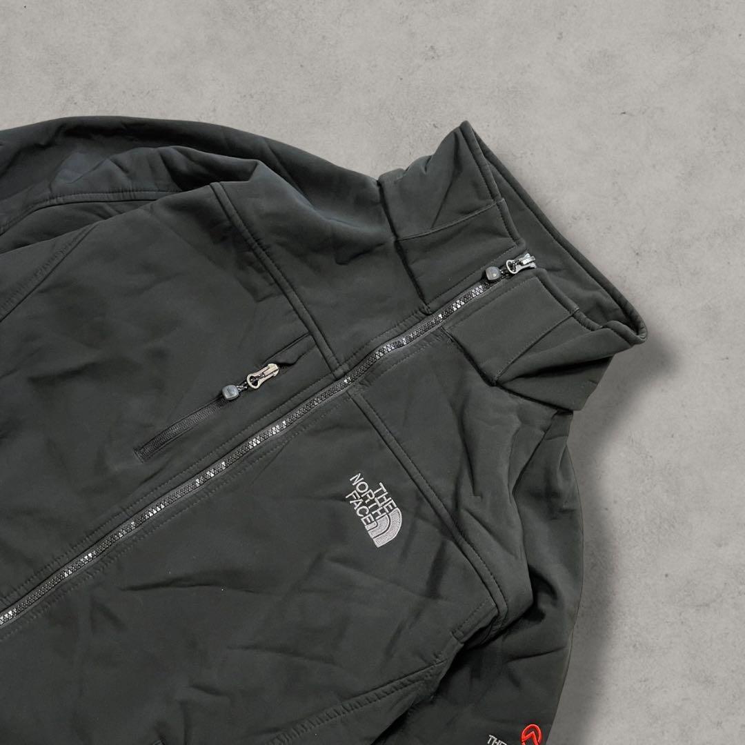 【エビフライ様】ザノースフェイスsummit サミットシリーズ ソフトシェル 黒