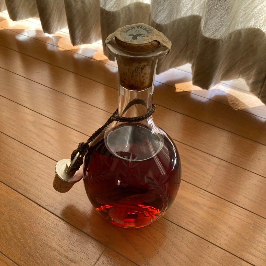 ワイルドターキー　ウェッジウッドクリスタルデキャンタ