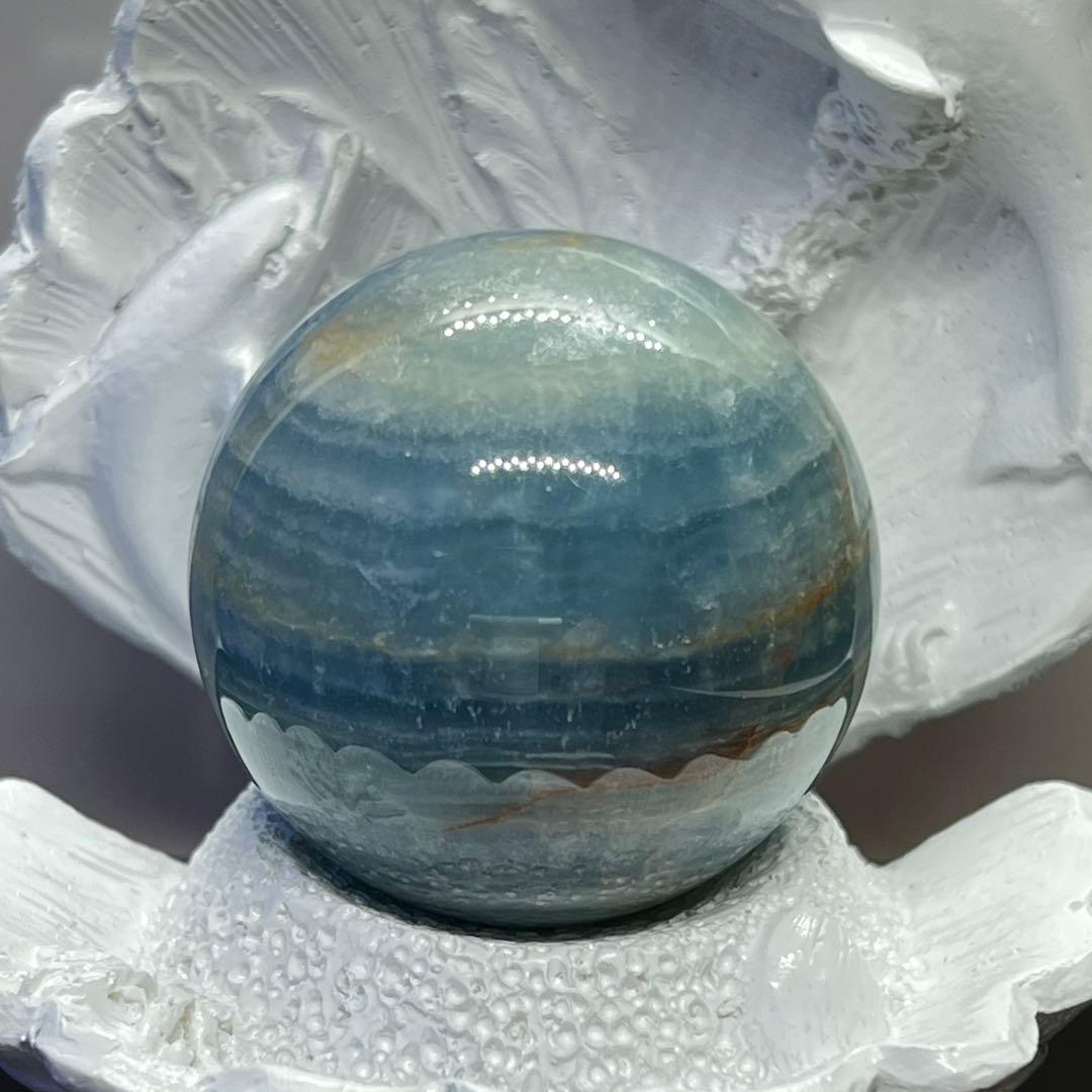 ⬛︎ ブルーオニキス　スフィア　約42.2㎜　台座付き