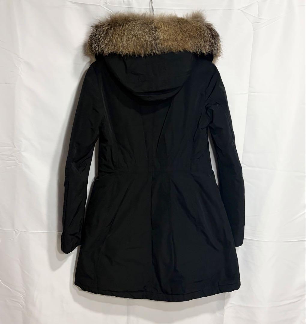 ［極美品］モンクレール　レディース　ダウンジャケット　ロングコート　リアルファー